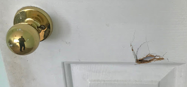 interior door hole repair Menlo Park