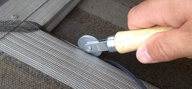 metal screen door repair in Menlo Park